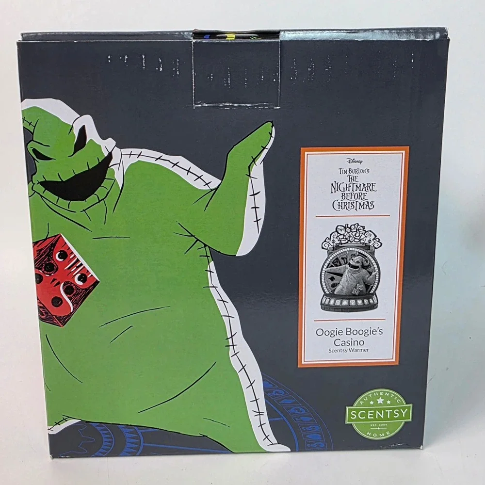 Disney Nightmare Before Christmas Oogie Boogie's Casino Scentsy Warmer New
